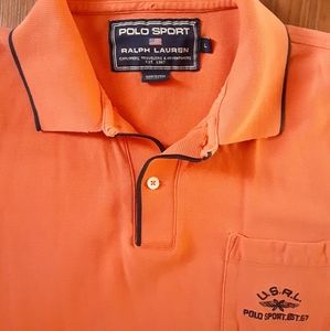 POLO SPORT rare vintage polo Large DOPE